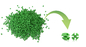 إشعال مطاط العشب الصديق للبيئة / إشعال التبريد للعشب الاصطناعي