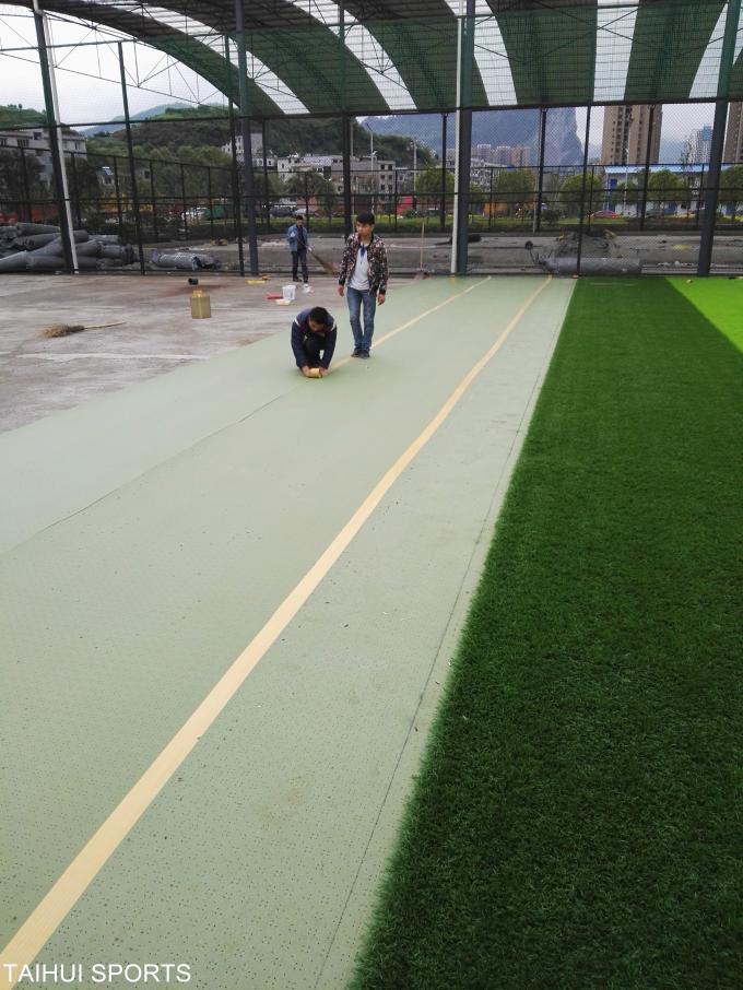 Two Sides Grooved Water Proof UV Resistant 50 MM Thick Artificial Grass Underlay For Golf Field Rubber Carpet 3