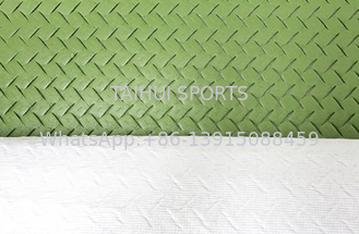 UV5000 Style 8-20mm Poly Ethylene Shockpad Underlay مقاومة UV ممتازة لملاعب كرة القدم / الرجبي / الهوكي الخالية من الصيانة
