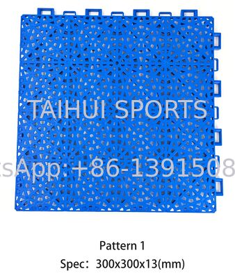 أرضيات الملعب الرياضي المخصصة ، بلاط البولي بروبلين لملعب كرة السلة