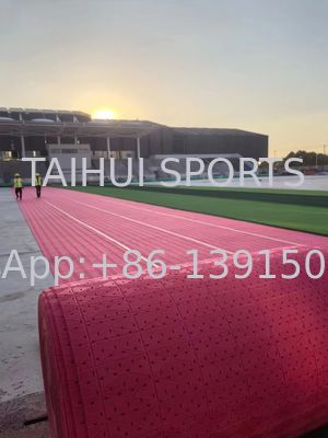 10 ملم 12 ملم XPE الرغوة Shockpad Underlay لكرة القدم كرة القدم الملعب العشب الاصطناعي
