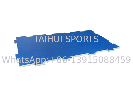 مساحة اللعب المتداخلة وسادة الصدمة الطبقة الناعمة 20mm 30mm 50mm وسادة اللغز العشب الاصطناعي CFH اختبار