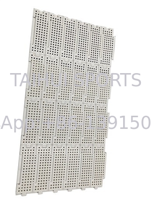 النوع المنقسم المتداخل الحزام الاصطناعي وسادة الصدمة ملعب كرة السلة ملعب تنس الطاولة 333.4mm ارتفاع 17mm للرياضة في الملاعب