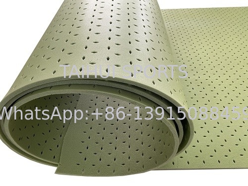 TAIHUI T2510G أساس منصة الصدمة خفيفة الوزن تصميم ممتاز امتصاص الصدمة طول لفة قابلة للتخصيص عالية المتانة الأخضر / تخصيص