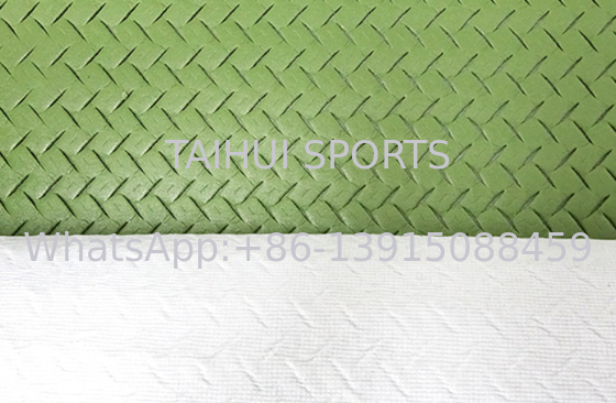 UV5000 Style 8-20mm Poly Ethylene Shockpad Underlay مقاومة UV ممتازة لملاعب كرة القدم / الرجبي / الهوكي الخالية من الصيانة