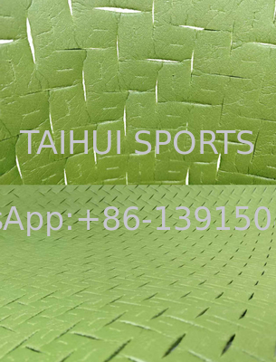 UV5000 Style 8-20mm Poly Ethylene Shockpad Underlay مقاومة UV ممتازة لملاعب كرة القدم / الرجبي / الهوكي الخالية من الصيانة