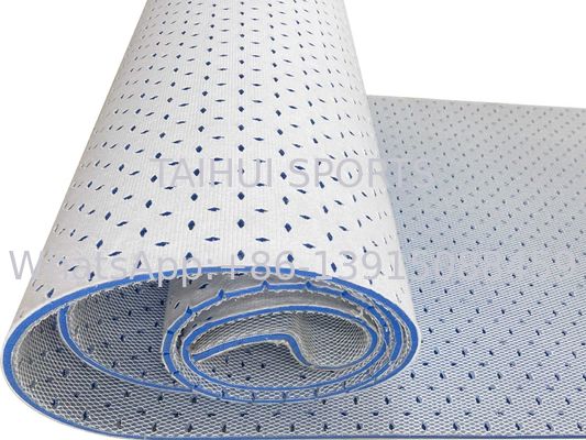 الأداء العالي 8mm 10 mm 12mm 15mm سمك وسادة الصدمة تحت الملعب كرة القدم ملاعب الرجبي ملاعب الهوكي