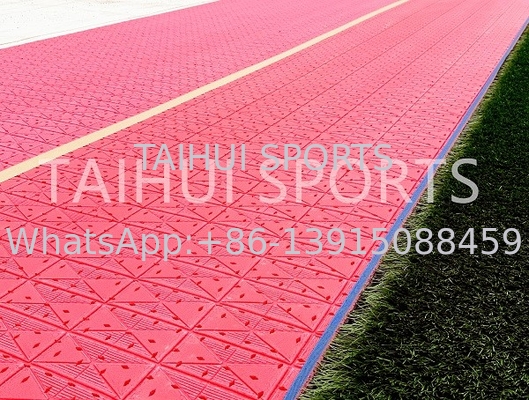 أرضية صدمة الجودة FIFA لكرة القدم ملعب كرة القدم ، الهوكي وكرة الرجبي العالمية وملعب FIH