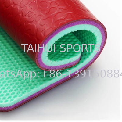 أرضيات PVC الرياضية لملاعب التنس / كرة السلة / البادمينتون / الكرة الطائرة / صالة الألعاب الرياضية