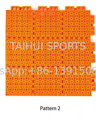 Waterproof High Compression Resistance Easy To Install PP Interlocking Floor Tiles for Basketball Tennis Soccer Courts