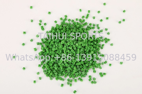 الحديقة الخضراء المطاطية 1.3g/Cm3 مقاومة للأشعة فوق البنفسجية للملاعب الرياضية العشب الاصطناعي