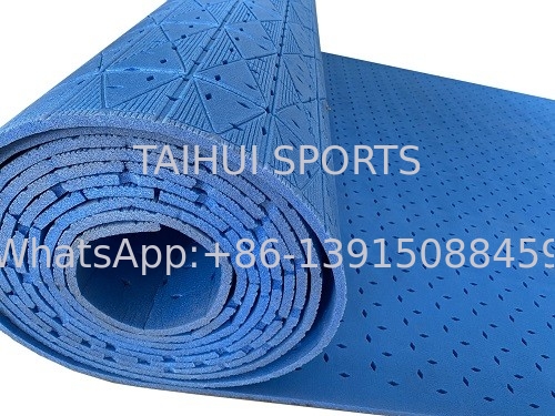 مساحة استيعاب الصدمات من الرغوة PE 8mm-20mm Shockpad Underlay للعشب الاصطناعي
