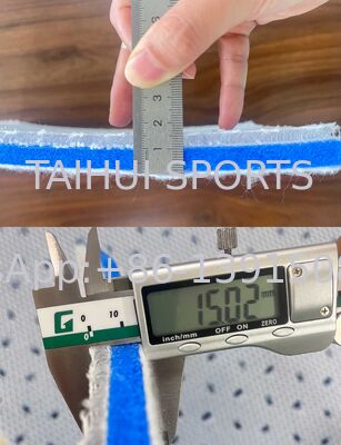 وسادة صدمات ثلاثية الأبعاد من القماش تحت العشب الصناعي مع تصريف فعال وامتصاص جيد للصدمات ومقاومة للأشعة فوق البنفسجية