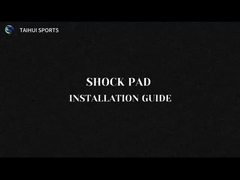 الرغوة ShockPad تحت 8mm-20mm للملاعب الرياضية العشب الاصطناعي