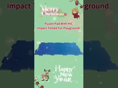 ملعب صدمة وسادة لغز وسادة هبوط ناعمة 30mm 40mm 50mm مقاومة للأشعة فوق البنفسجية