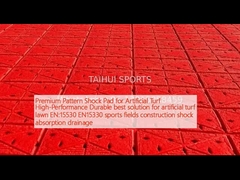 منصة صدمة نموذجية عالية الجودة عالية الأداء أفضل حل دائم للعشب الصناعي EN:15530 EN15330 مجاري رياضية